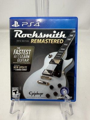 Rocksmith 2014 Edition Remastered PS4 Playstation 4 No Real Tone Cable 