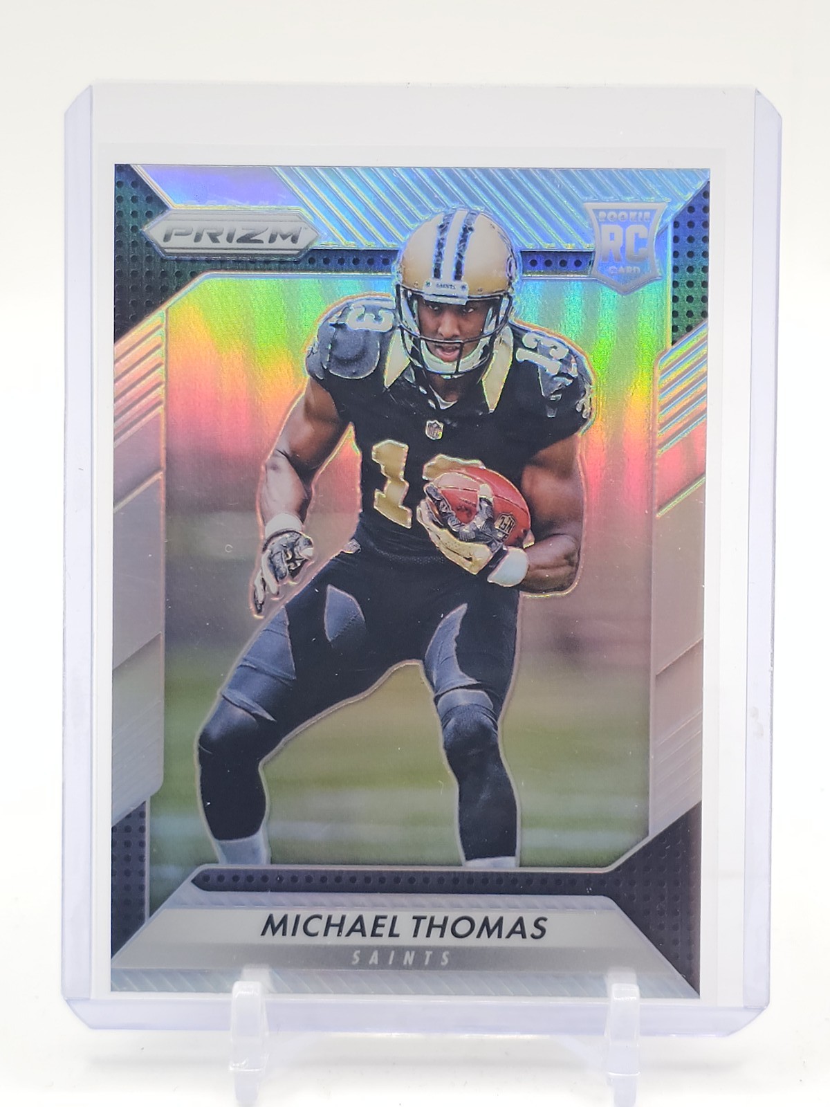 MICHAEL THOMAS 2016 PANINI PRIZM SILVER ROOKIE RC #230 SAINTS FOOTBALL Q0014