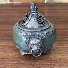 古董原始玉石古董中国香炉| eBay