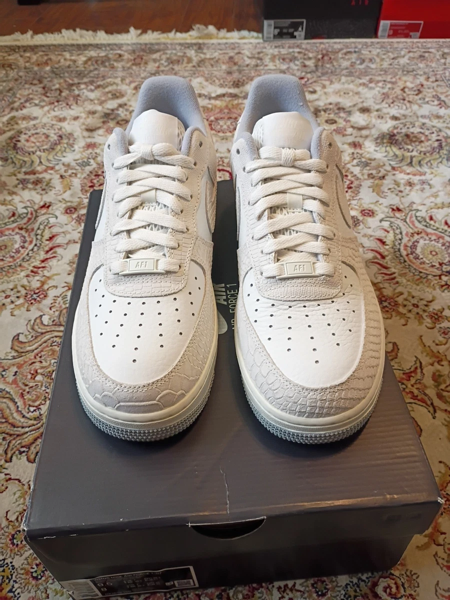 Nike Air Force 1 '07 White Python W for sale | eBay