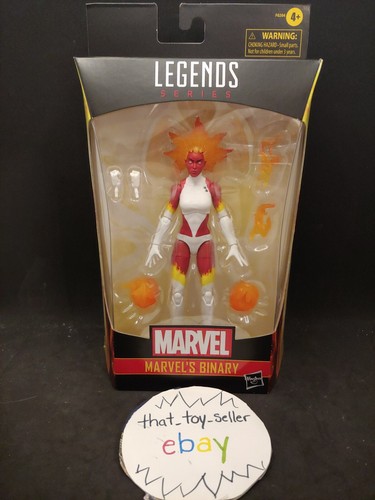 Hasbro Marvel Legends Series Marvel Binary 6” Action Figure - 第 1/2 張圖片