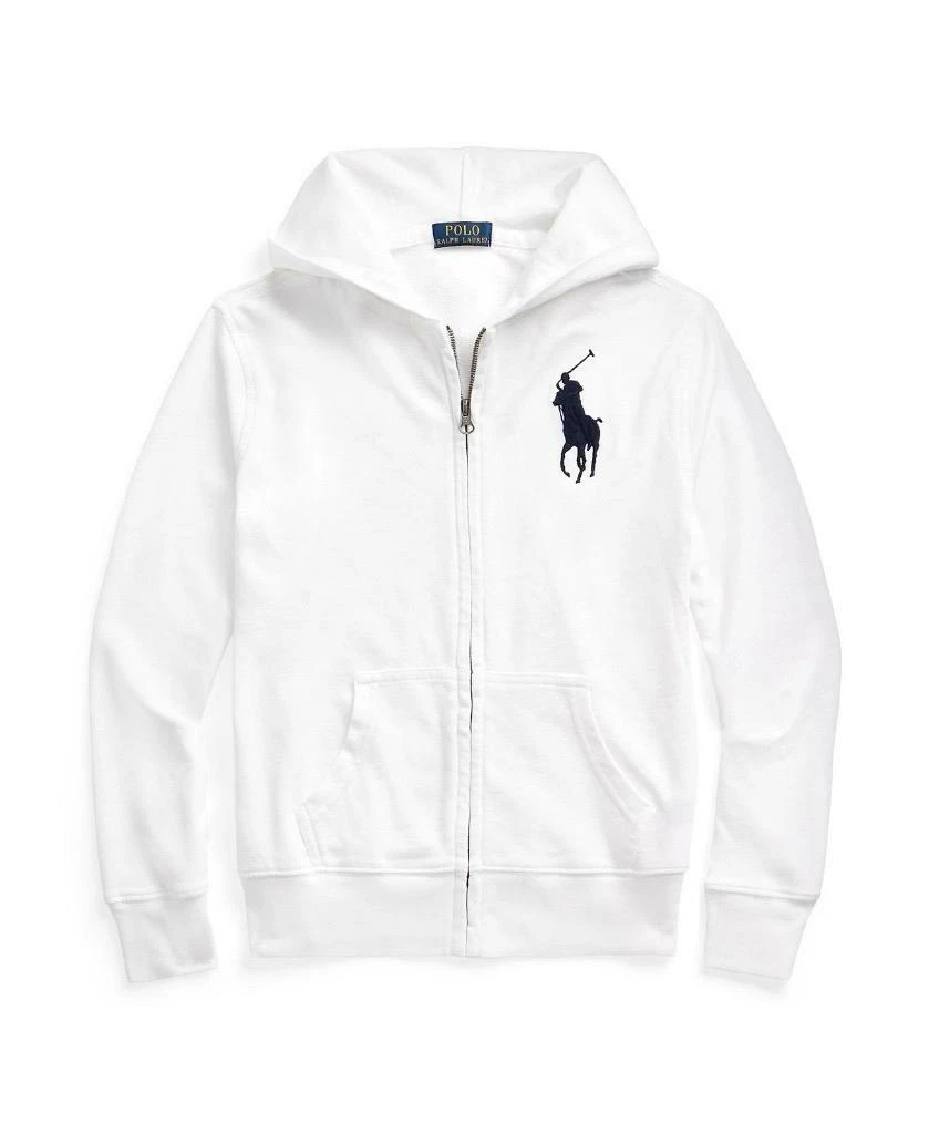 Buy Polo Ralph Lauren Boy Blue Big Pony Logo Fleece Full-Zip