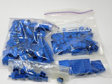 Nice Assorted Blue Lego Blocks and Pieces aprx 11 Ounces