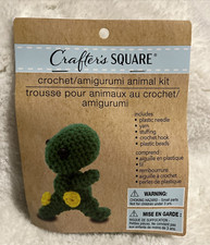 Crafter's Square DIY CROCHET Amigurumi Animal Kit DINOSAUR NEW