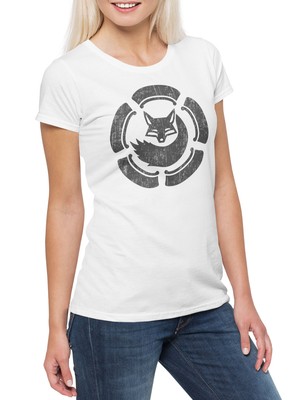 Cogs Territory Damen T-Shirt Into The Badlands Sunny Symbol Zeichen Logo Sign