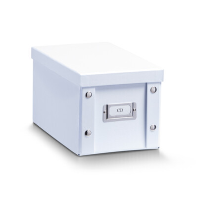 Zeller CD-Box Pappe weiß
