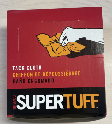 Trimaco SuperTuff TACK CLOTH 18''x 36'' Prep Surface Sanding Painting Box Of 24 PC