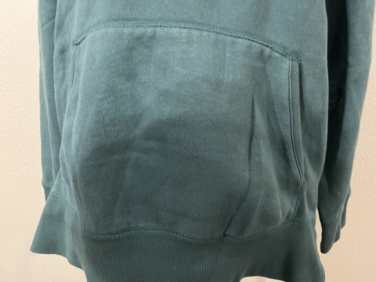 VETEMENTS Felpa con cappuccio in pile Member's Mark donna piccola Newport ragazzo verde acqua