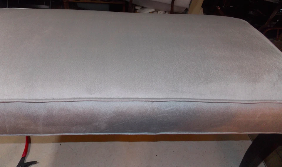 Banco de extremo de cama de nogal (BB-2) Foto 2 de 4