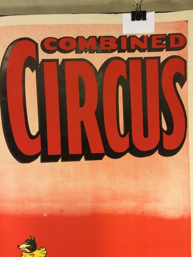 King Brothers & Cristiani kombiniertes Zirkus Poster mit Umsatzmarke Marke - Bild 7 von 12
