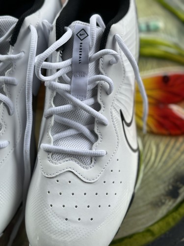 NEW Baseball Nike Alpha Huarache 4 Keystone White Black Baseball Cleats Mens 11 - Picture 4 of 7