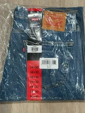 Levis 505 Levi's Men Relaxed Fit Straight Jean Man Blue Levi Strauss 34x32