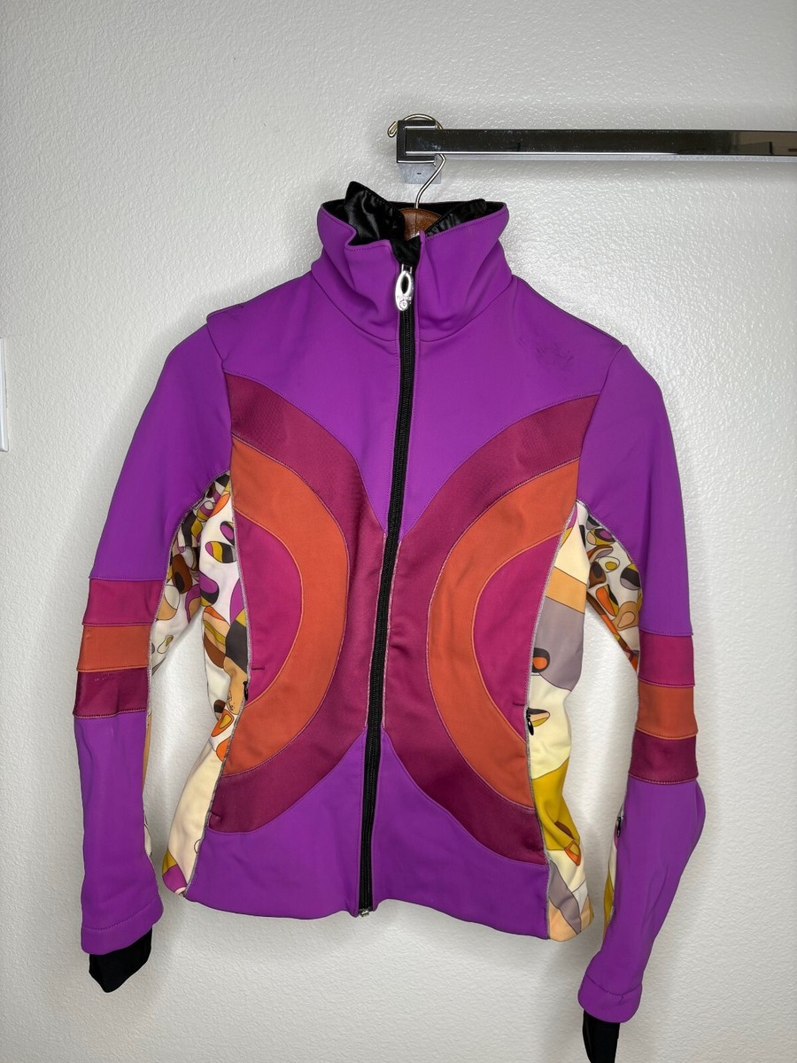 PRE-OWNED EMILIO PUCCI ROSSIGNOL LIGHT WEIGHT SKI JACKET-SIZE M