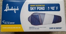 SLUMBERJACK 40F SKY POND MUMMY SLEEPING BAG 40 degrees 