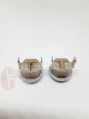 Saeco Parts - Contact Thermostats Set 127°C and 95°C for Via Venezia, Via Veneto