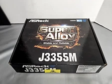 ASROCK J3355M Motherboard + CPU System Board DDR3 HDMI DVI VGA, Micro ATX