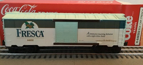 K-LINE now Lionel Spur 0-27 COCA-COLA COKE Box Car FRESCA Citrus K-648202 OVP | Zustand: Gebraucht