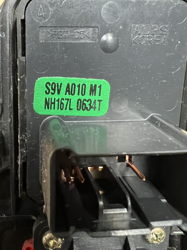 2003 2004 2005 Honda Pilot Master Power Window Switch Driver Left S9V A010 M1 - Picture 3 of 3