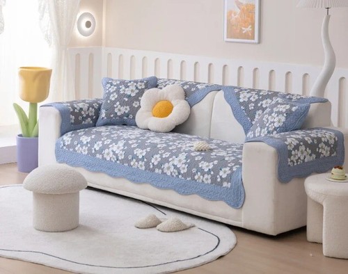 Nordic Plaid SofaCover for Non-slip Slipcover Universal Sofa Mat Towel HomeDecor - Imagen 20 de 30