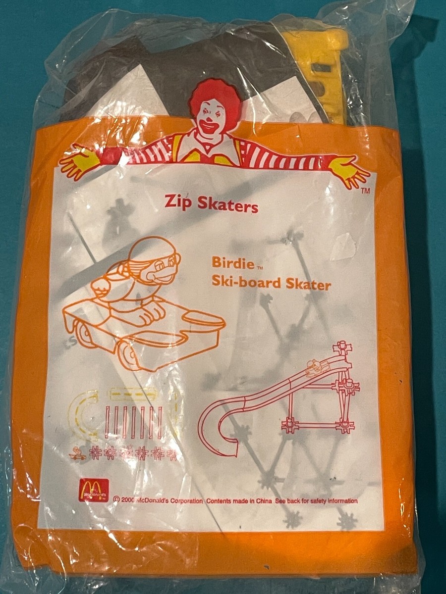 マクドナルド　McDonald's Back to School 2000年 Zip Skaters Ronald, Grimace, Hamburglar, Birdie, OR Tracks
