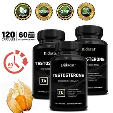Testosterone Booster for Men - Improve Performance, Build Muscle and Endurance