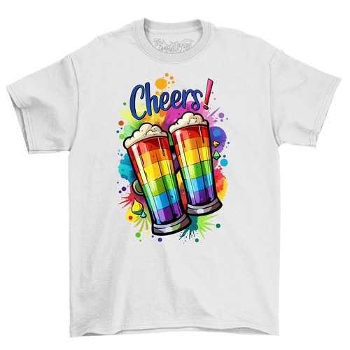 Pride_1 Beer Buddies Unisex T-Shirt - Cheers to Equality! Perfect for Beer Lover - Picture 5 of 46