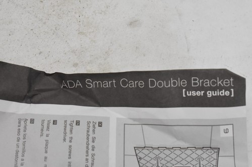 10 ADA Smart Care Dispenser Double Bracket Self Adhesive & Screw BRKT-SCD-SAS-WD - Picture 6 of 8