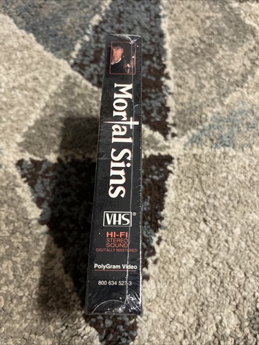 Mortal Sins Christopher Reeve Paoli May PolyGram Digital Hi-Fi VHS (1995) PG-13 - Picture 3 of 6