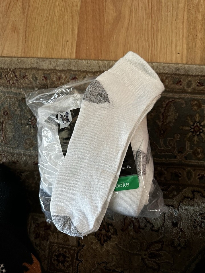 Athletic Works Men's Low Cut Socks 12 Pack 612 eBay