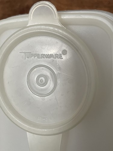 VTG Tupperware Store-n-Pour Cereal Keeper Container #469 With Sheer Lid - T35 - Picture 8 of 10
