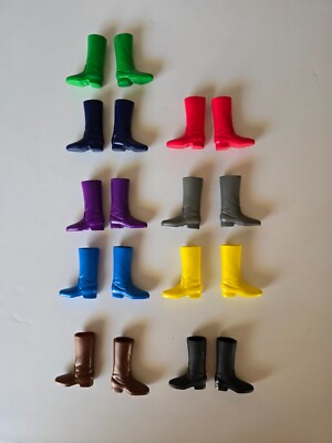 Custom Boots WGSH super hero CHIPs  Mego 8'' action figures mint multiple colors