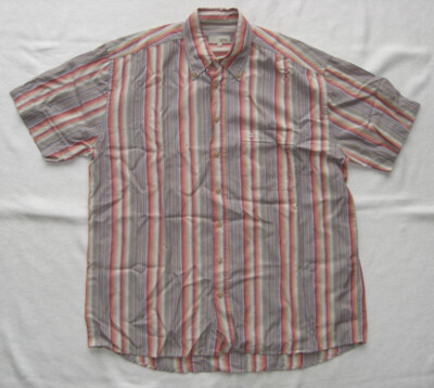 Camel Active Men's Short Sleeve Shirt Size L Condition Very Good