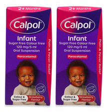 Calpol Infant Oral Suspension  100m | MAX ONE PER ORDER |  X 2