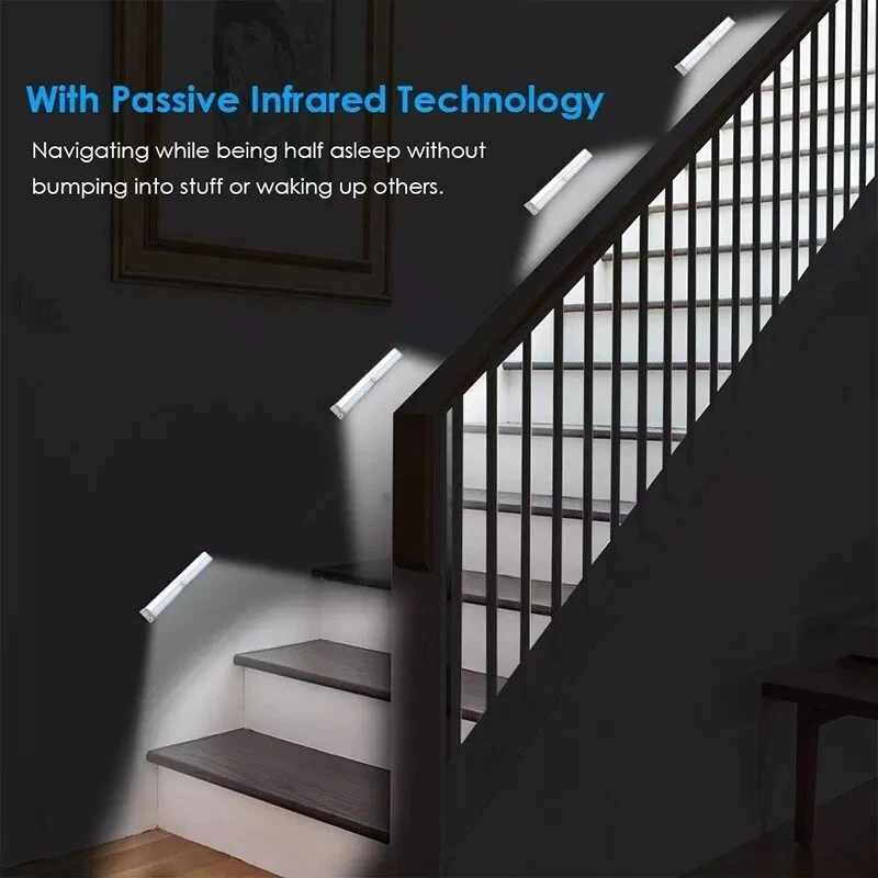 Lampe LED Sans Fil avec Détecteur de Mouvement-Multifonction-blanc chaud  - Photo 2/4