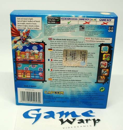 Megaman 6 Battle Network Cybeast Falzar (GBA) - PAL - NUOVO - BRAND NEW - Imagen 2 de 6