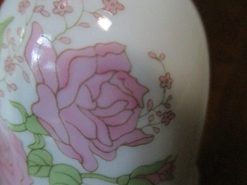 DE COLECCIÓN 4 1/2" CINTA ROSA ALTA ATADA ""ROSA ROSA"" AGRUPACIÓN FLORAL CAMPANA-TAIWÁN, ROC - Imagen 4 de 9