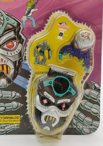 MATTEL MIGHTY MAX DROID INVADER HORROR HEADS BLUEBIRD TOYS VINTAGE 92 NEW IN BOX - Picture 2 of 7