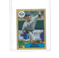 2012 TOPPS BASEBALL 1987 TOPPS MINI MATT MOORE ROOKIE #TM-139