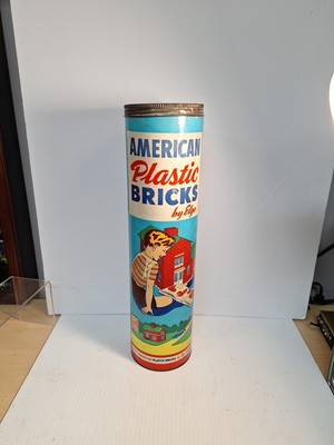 Vintage American Plastic Bricks By Elgo No. 715 American Plastic Bricks 1950s