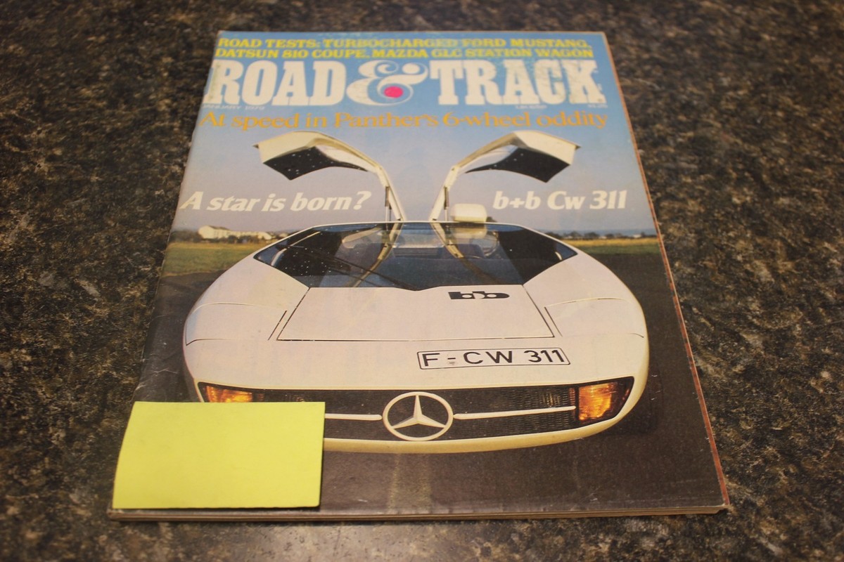 ROAD & TRACK A STAR IS BORN? B+B Cw 311 JANUARY 1979 VOL.30 #5