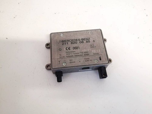Mercedes-Benz CLS-CLASS 2006 Antenna Module Unit 2118200885, Genui #2075031-17