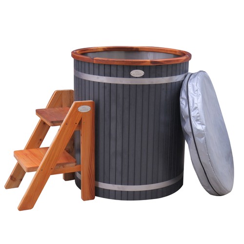 ALEKO Kältetherapie 1 Person Eisbad 118 Gallonen Kalteintauchen 37,5 H x 33,25 T Zoll - Bild 2 von 11
