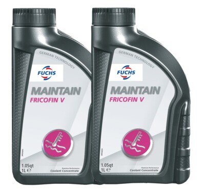 Fuchs 2 Liter MAINTAIN FRICOFIN V Engine Coolant 2 x 1L for Audi Volkswagen