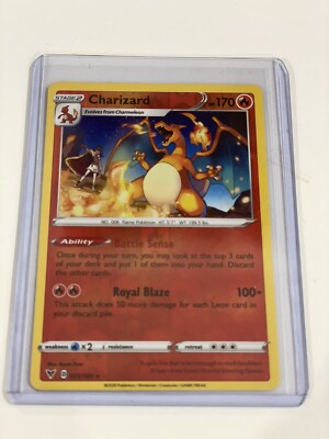 Charizard 025/185 Swsh04: Vivid Voltage Regular for sale online | eBay