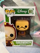 Cogsworth - 91 - Pop Vinyl - Beauty and the Beast - Disney - VAULTED