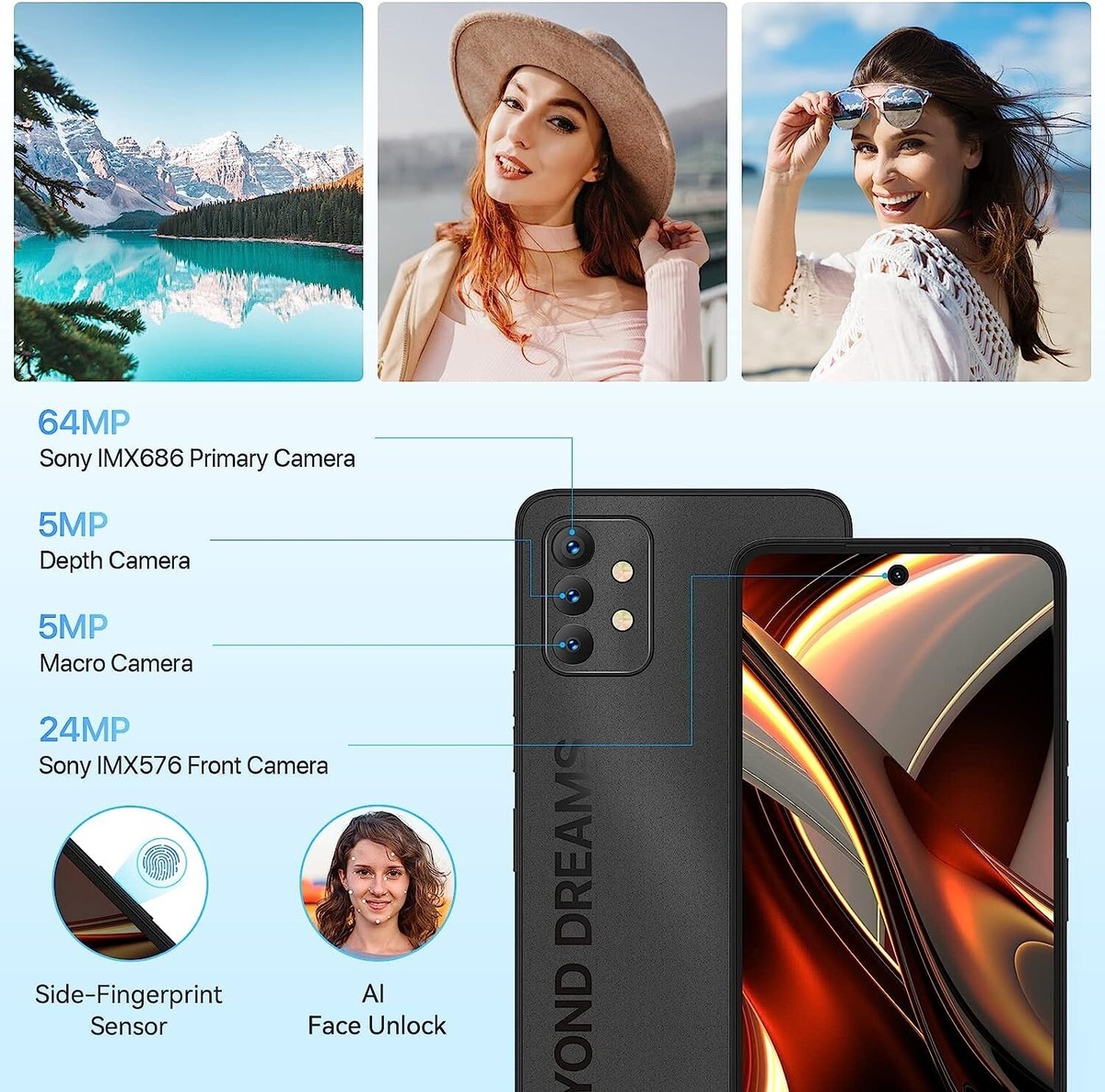 UMIDIGI A13 Pro Max 5G | 12GB RAM | 256GB | 6.8'' | 64MP Triple