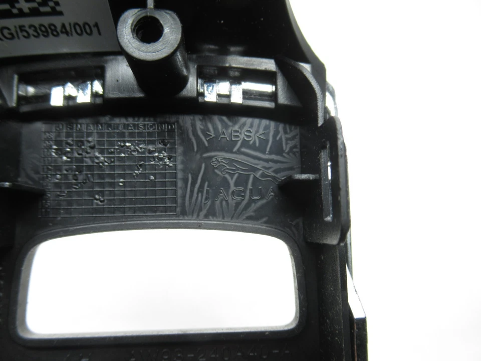 Interruptor de puerta delantera izquierda Jaguar XJ 2010-2015 bisel moldura AW93-240A40-A OEM Foto 2 de 4