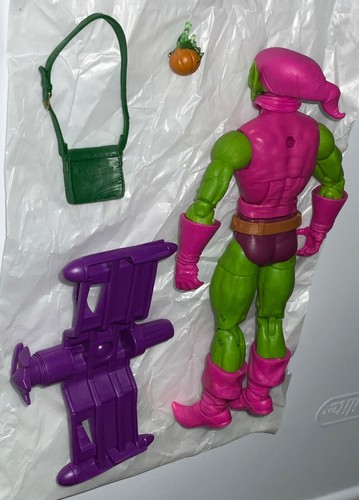 Marvel Legends GREEN GOBLIN 6" Figure & Glider VHS 90s Spiderman Animated Pulse - Picture 14 of 14