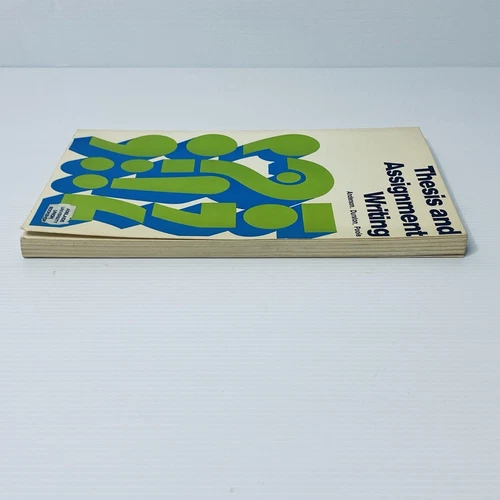 Thesis and Assignment Writing by Anderson Durston and Poole Guidance Paperback - Picture 5 of 18