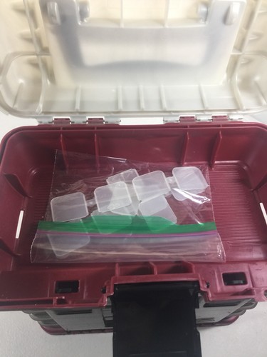 Plano 4-by Rack System Tackle Box 3500 Series 1354 Made In Usa Nice Condition - Picture 3 of 14